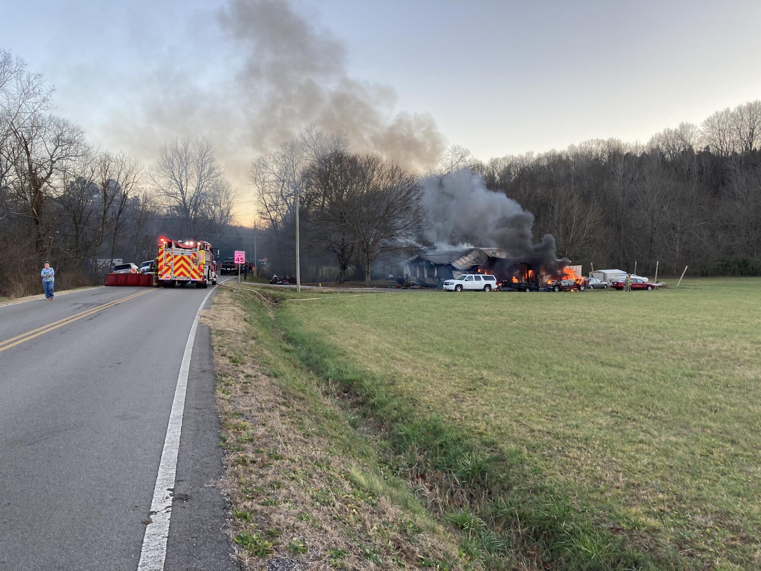 Cunningham family of 8 loses entire home in fire over the weekend