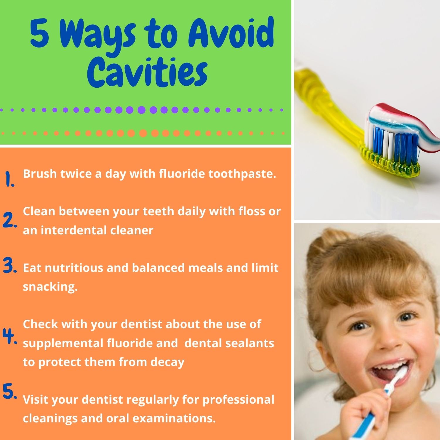 Clarksville Pediatric Dentistry urges parents to get little cavities