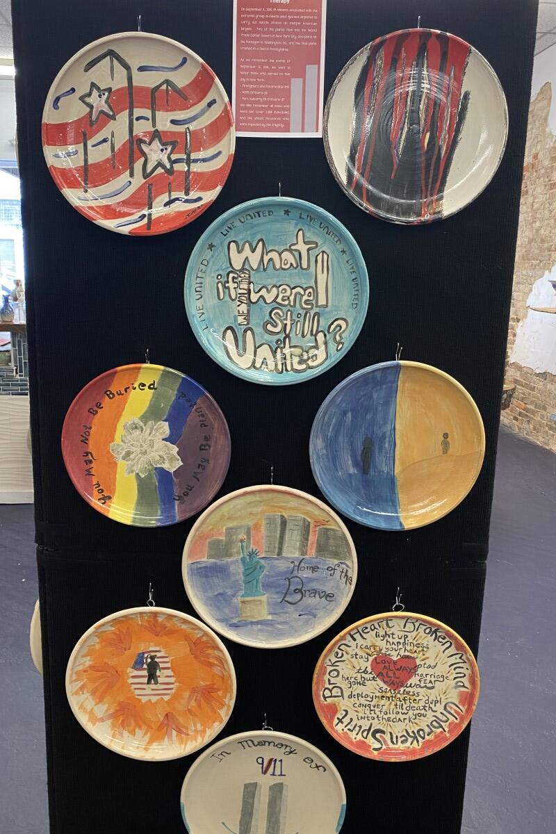 River City Clay Studio remembers 9/11 through display of ceramic