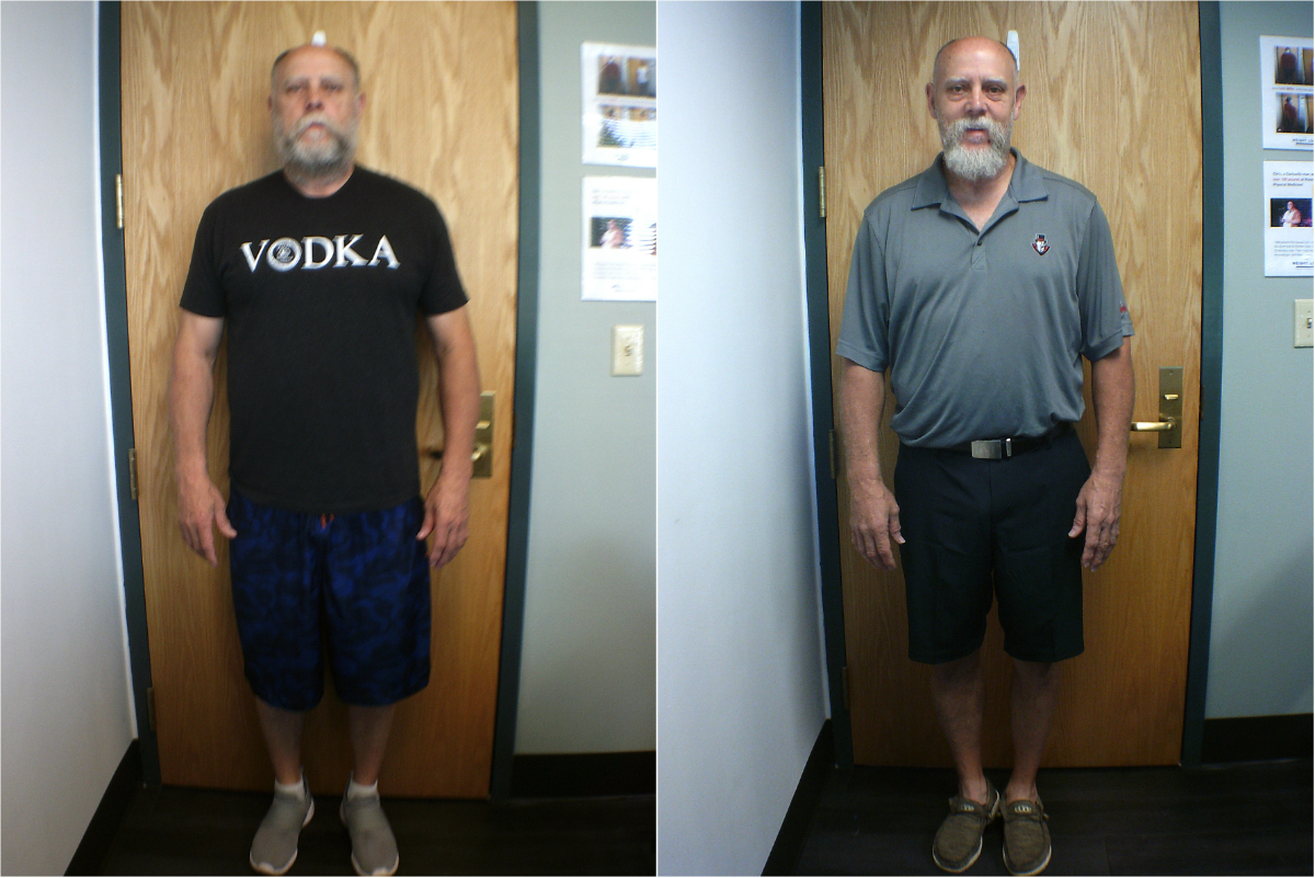 Sam lost 40 pounds thanks to Riverside Weight Loss