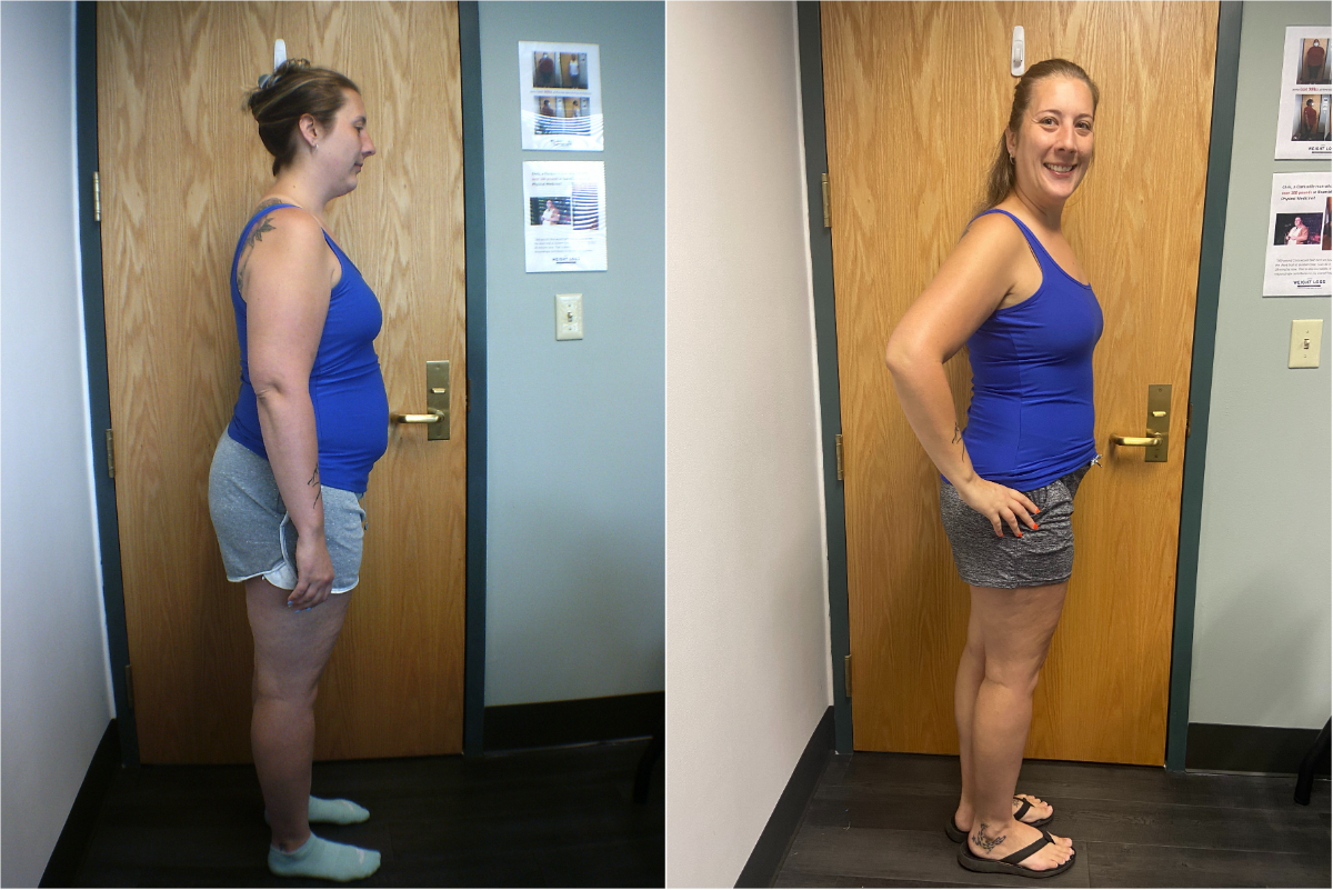 Bridget lost 30 pounds thanks to Riverside Weight Loss