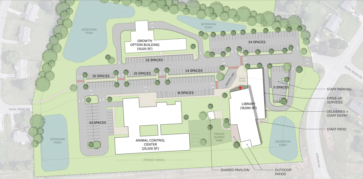 Public meeting planned for new branch library, Animal Control center in