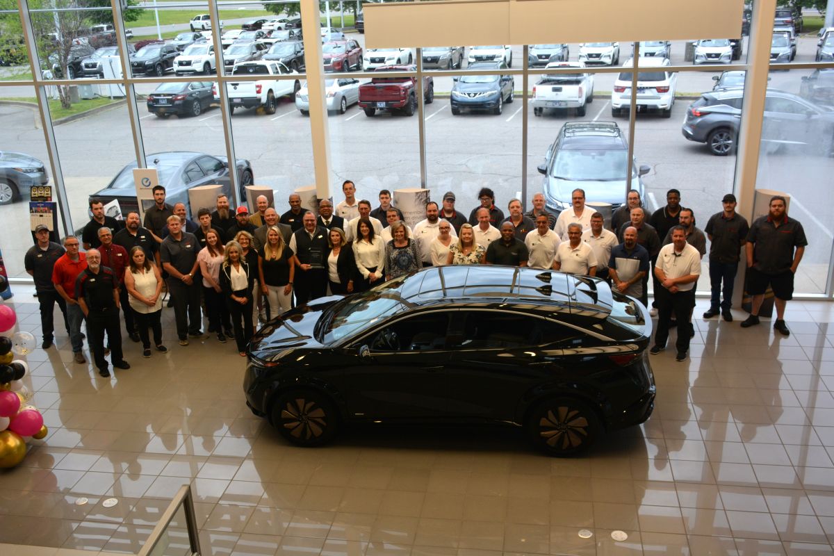 Mathews Nissan recognized for 50 years of service to Clarksville