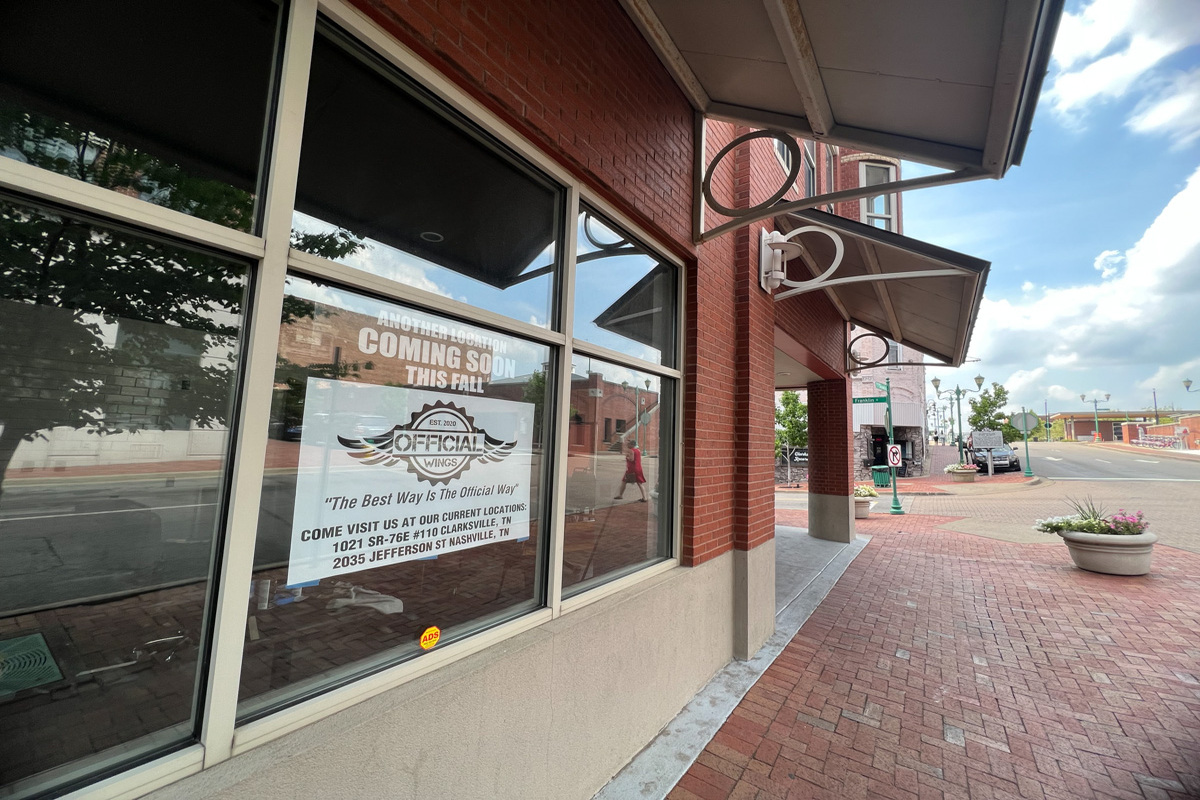Official Wings opening second Clarksville location in prime downtown