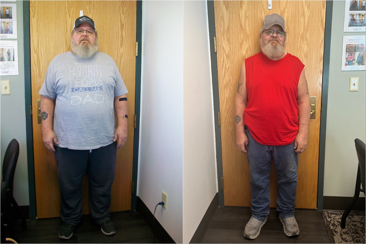 Marshall lost over 70 pounds thanks to Riverside Weight Loss