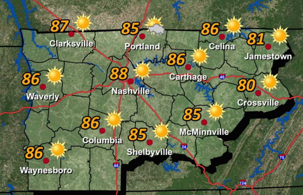 Labor Day Forecast: Sunny and clear – High upper 80s - ClarksvilleNow.com