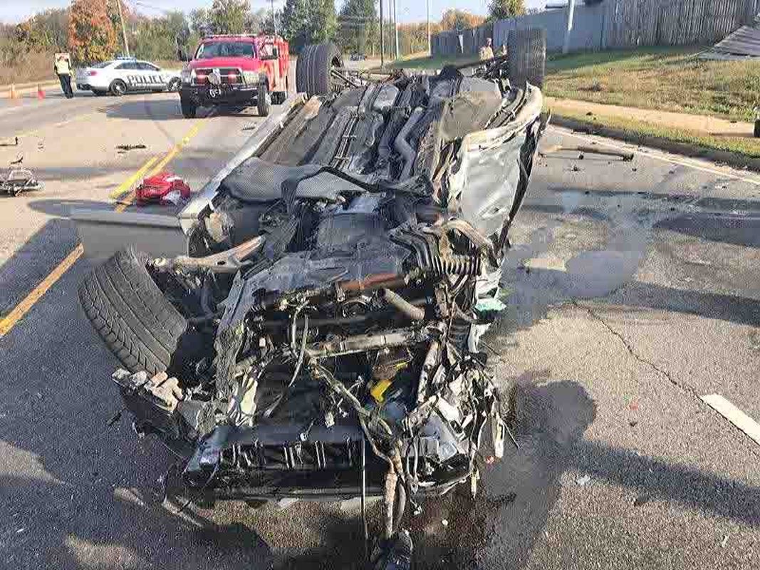 Two injured in head-on collision on Peachers Mill Road