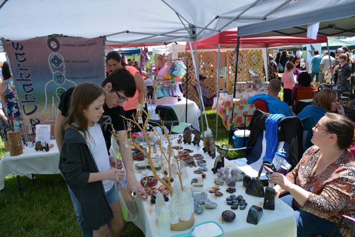 Find unique gifts, antiques, and handmade goods at Clarksville Vintage Fair