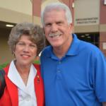 Kim McMillan and Geno Grubbs in May 2018. (Clarksville Now archives)