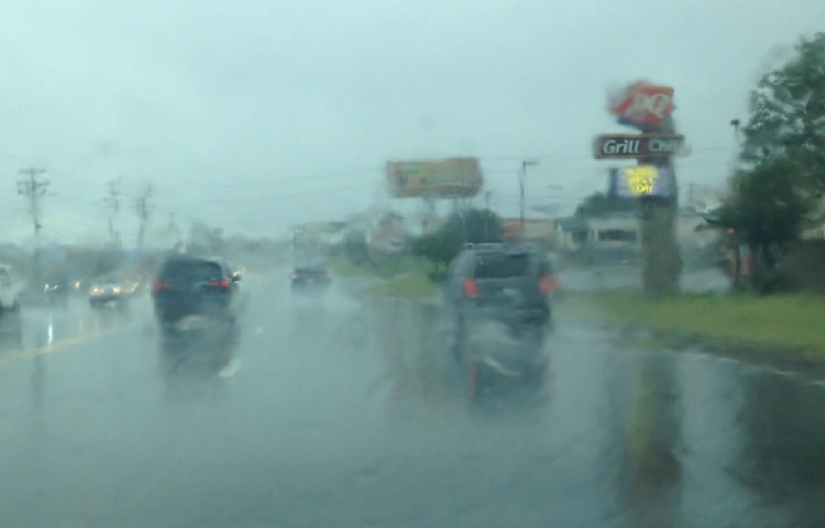 rain roadway