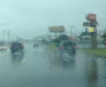 rain roadway