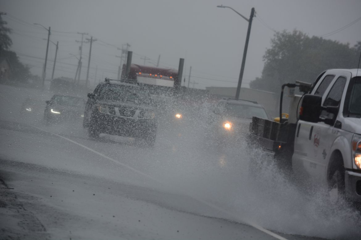 Heavy rain and thunderstorms forecast getting into the weekend