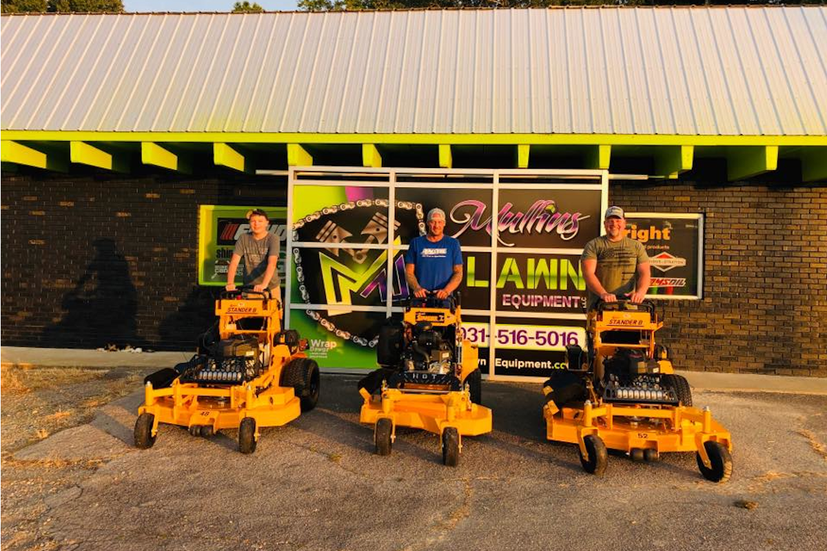 Cut straight to the heart with a Father’s Day gift from Mullins Lawn Equipment, LLC