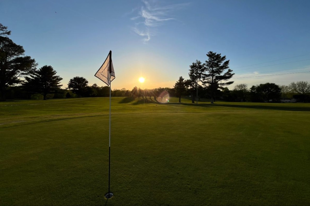 Sunset on a green at Oak Hills Golf Course. (Contributed)