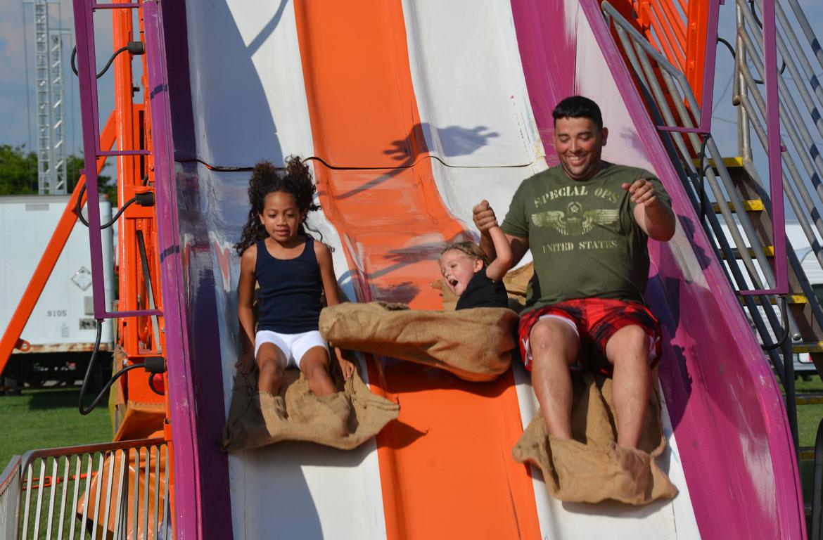 The Fort Campbell Fourth of July carnival in 2019. (Clarksville Now archives)