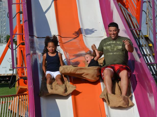 The Fort Campbell Fourth of July carnival in 2019. (Clarksville Now archives)