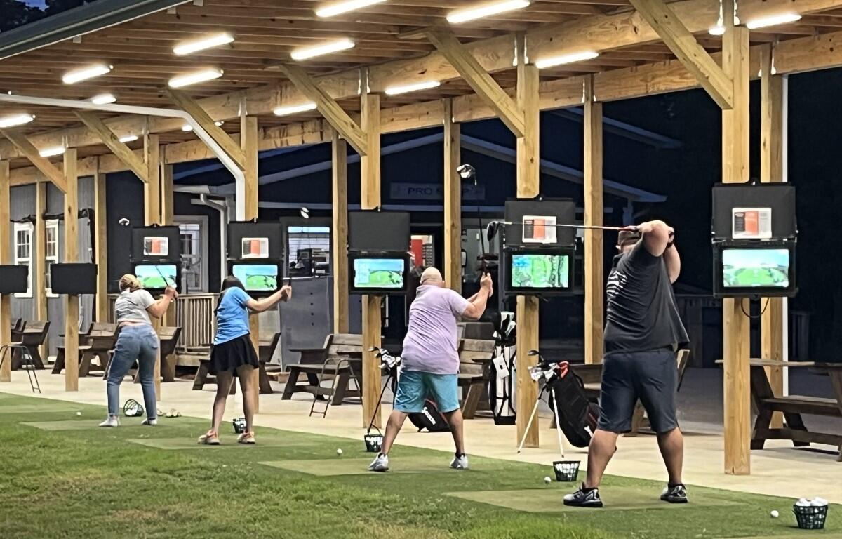 The Trackman Range at Nashville National Golf Links.(Contributed)