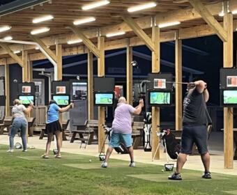 The Trackman Range at Nashville National Golf Links.(Contributed)