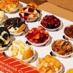A variety of Cobblers from The Peach Cobbler Factory (Contributed)