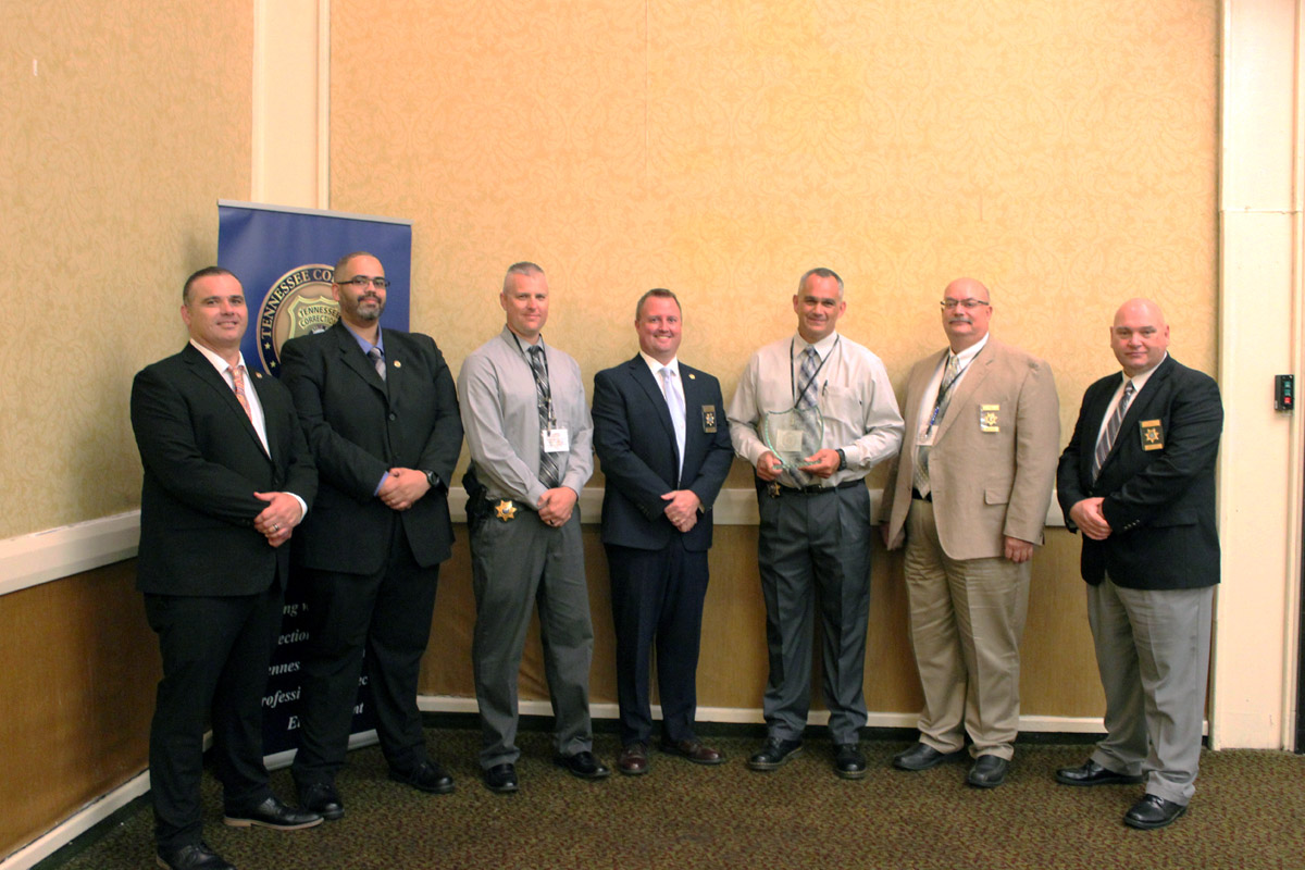 Springfield Officer awarded Facility Training Officer of the Year