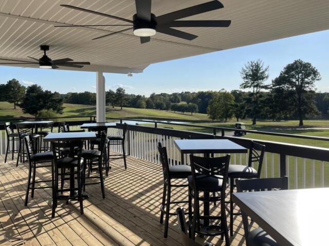 The patio at Oak Hills Golf Course (Contributed)