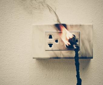 electrical fire