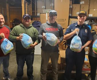 Fort Campbell Fire Department Turkey Drive 2019