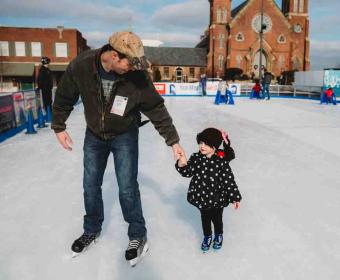 family ice rink