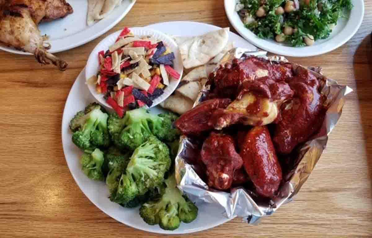 meal smokin chicken