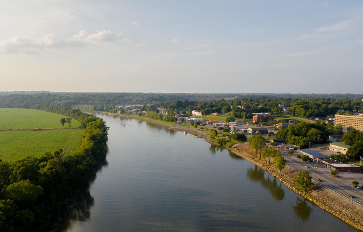 river drone