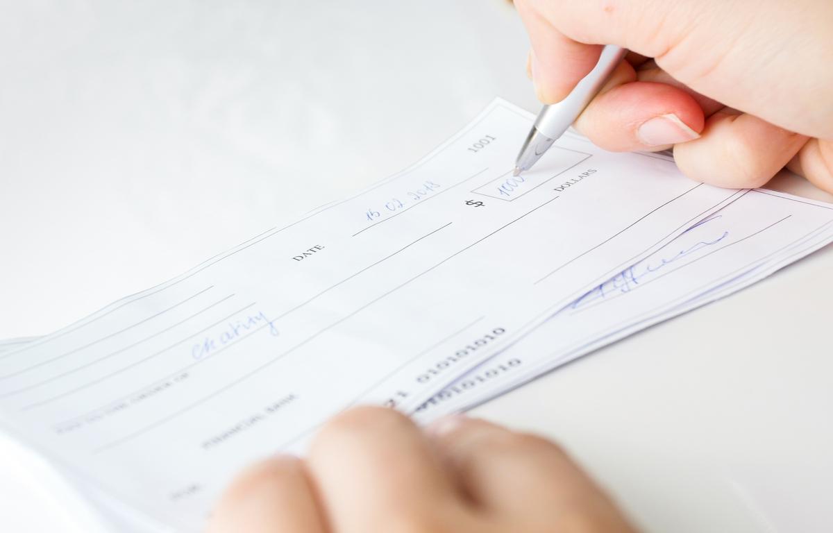 personal check