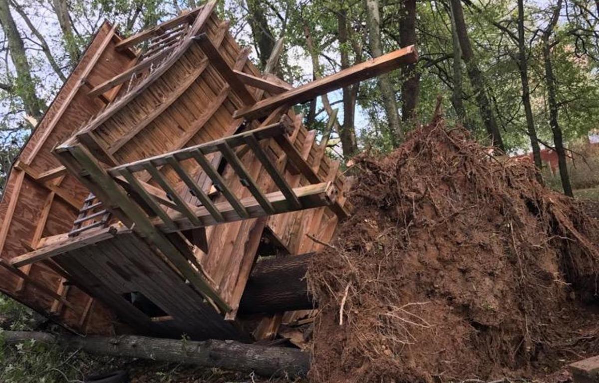 storm aftermath