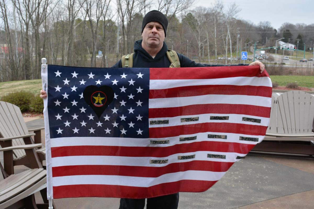 Local veteran honors the fallen at memorial ruck march