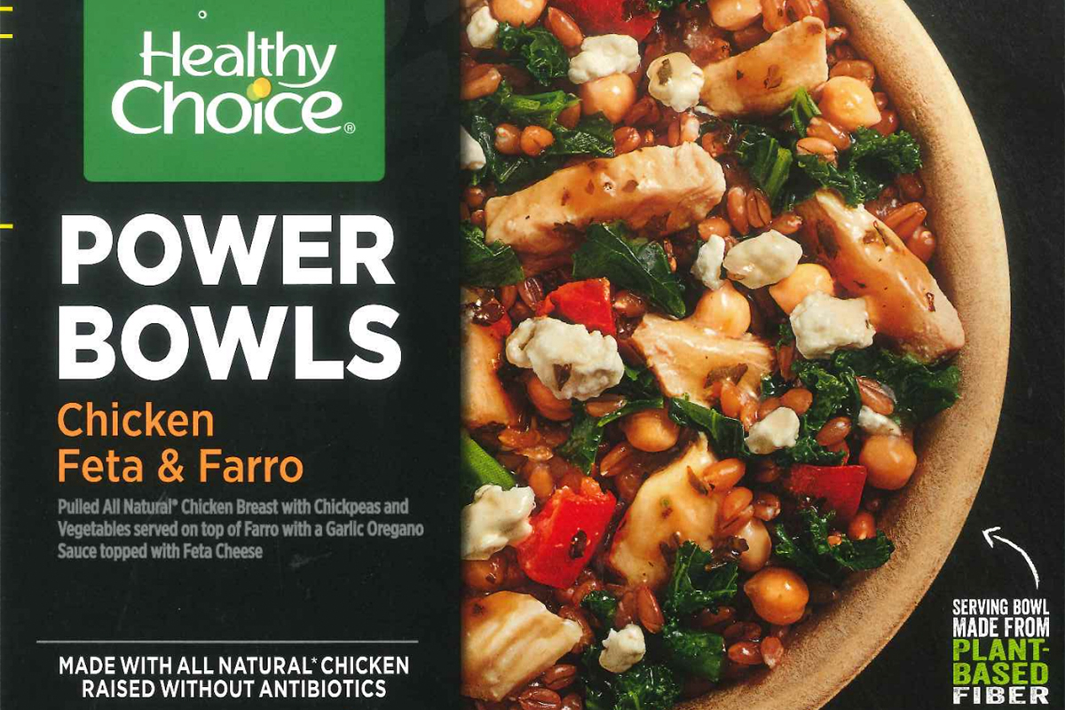 Healthy Choice POWER BOWLS recalled due to contamination of rocks in