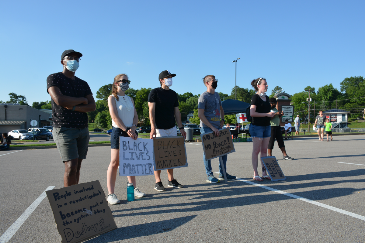 Photos: Locals gather at ‘Breathe Clarksville” in peaceful protest Photos: Locals gather at ‘Breathe Clarksville” in peaceful protest