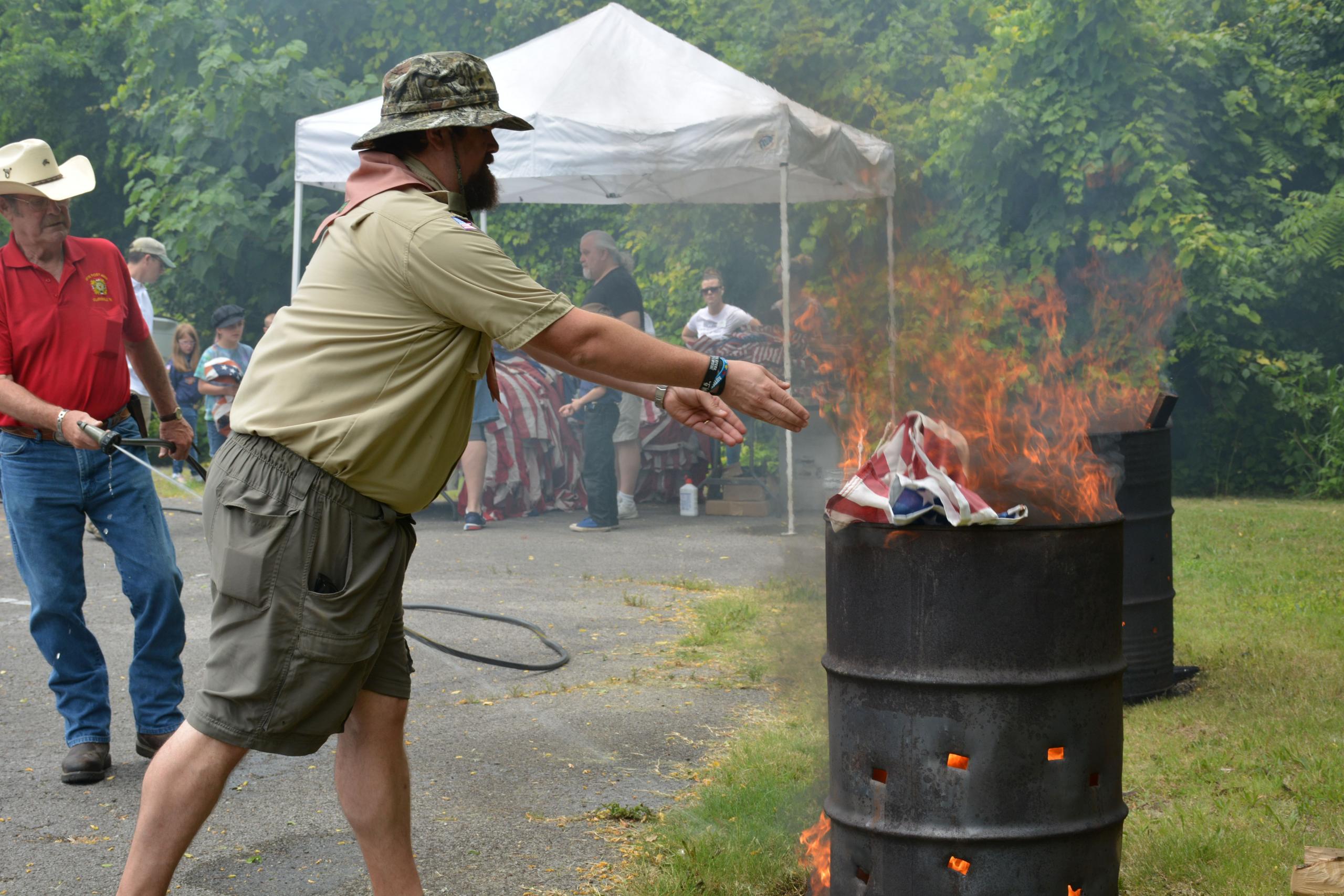 PHOTOS: Flag Day Retirement Ceremony