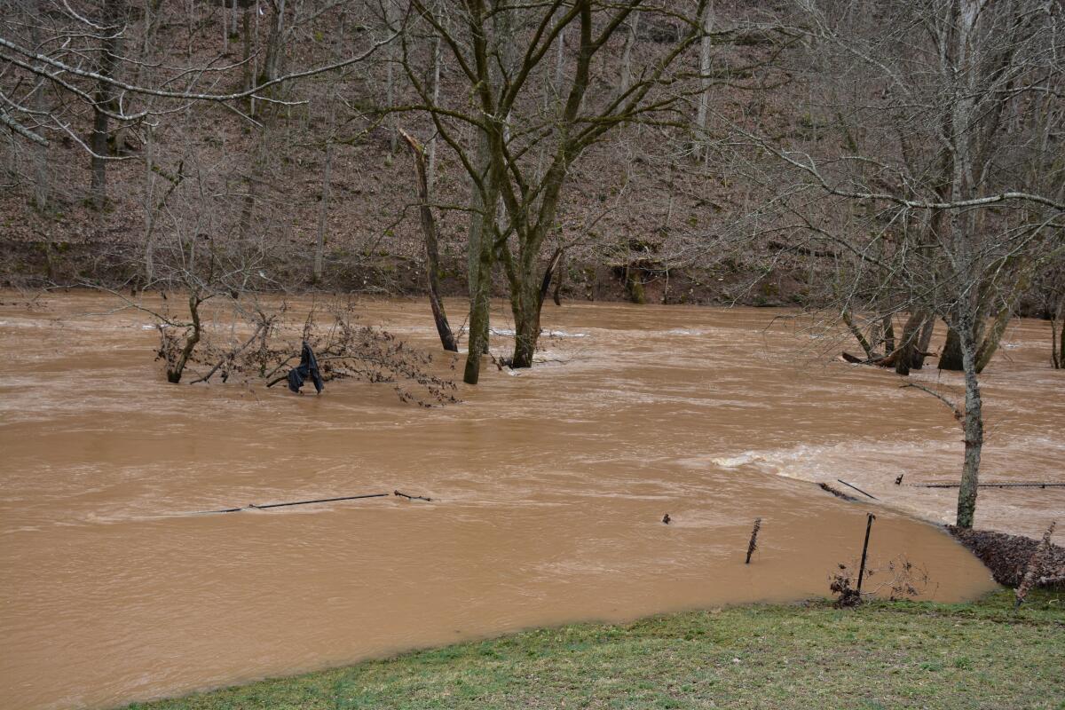 FLOOD UPDATE: Dunbar Cave Road closed, rivers to crest above flood stage