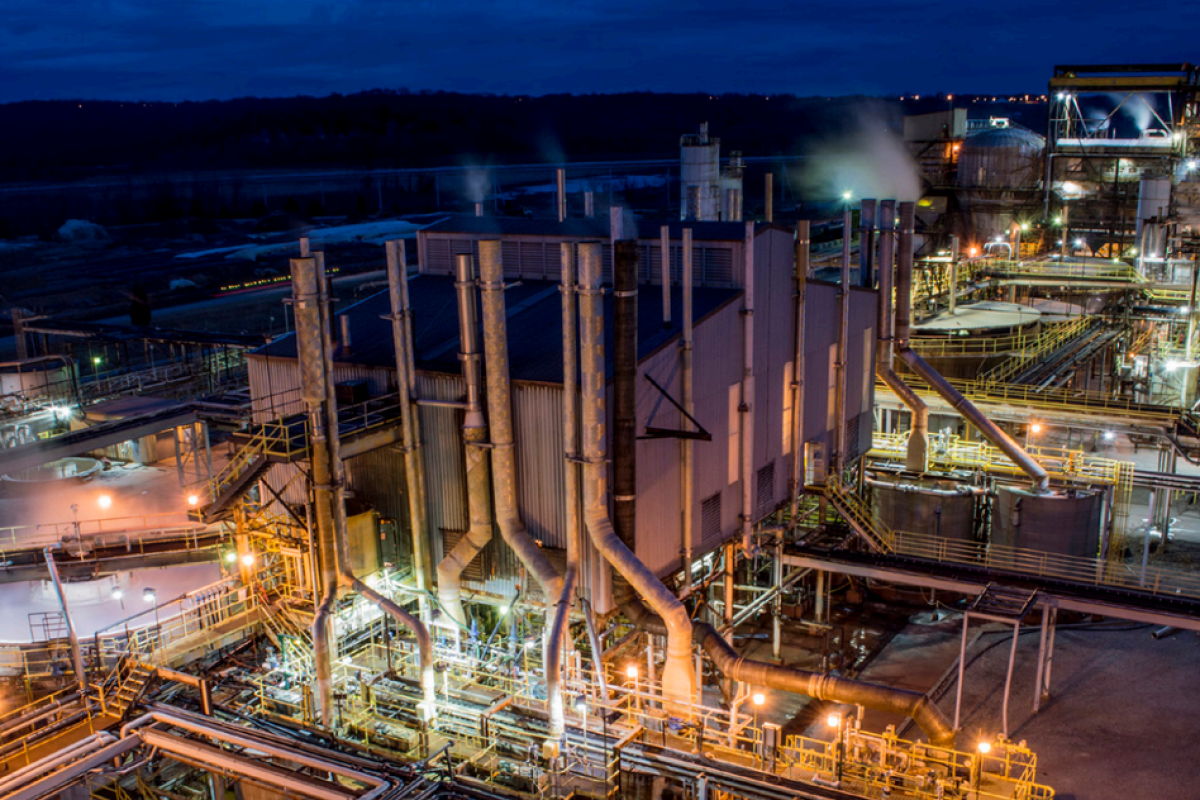The Nyrstar Clarksville zinc plant. (Contributed)The Nyrstar Clarksville zinc plant. (Contributed)