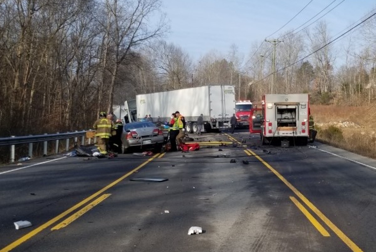 UPDATE: 41A Bypass back open after wreck with injuries involving tractor-trailer UPDATE: 41A Bypass back open after wreck with injuries involving tractor-trailer