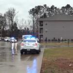 One person was found with gunshot injuries on Manning Drive on Thursday, Feb. 17, 2022. (Dash 10 Media)
