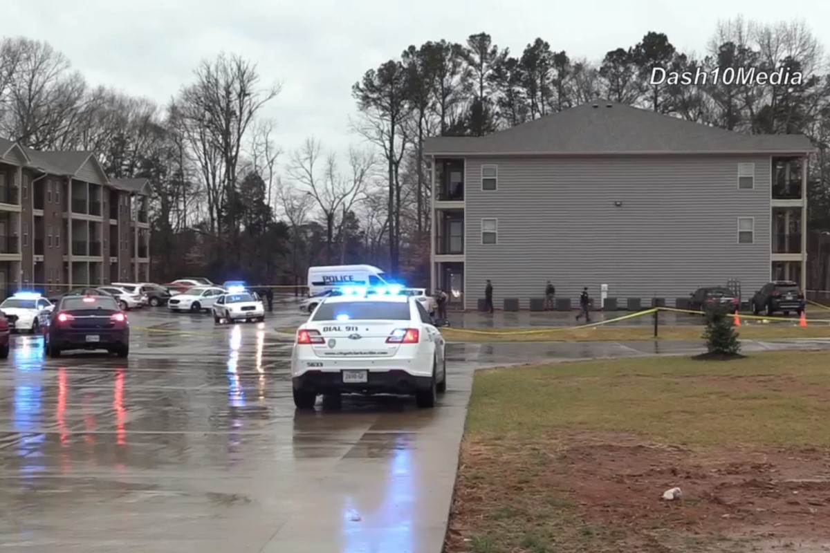 One person was found with gunshot injuries on Manning Drive on Thursday, Feb. 17, 2022. (Dash 10 Media)