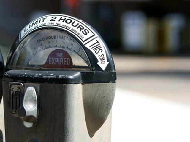 Parking meter in downtown Clarksville. (Clarksville Now archives)