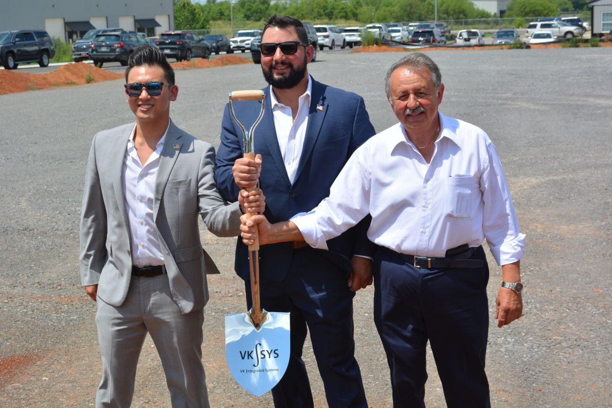 VK Integrated Systems breaks ground on manufacturing plant in Clarksville