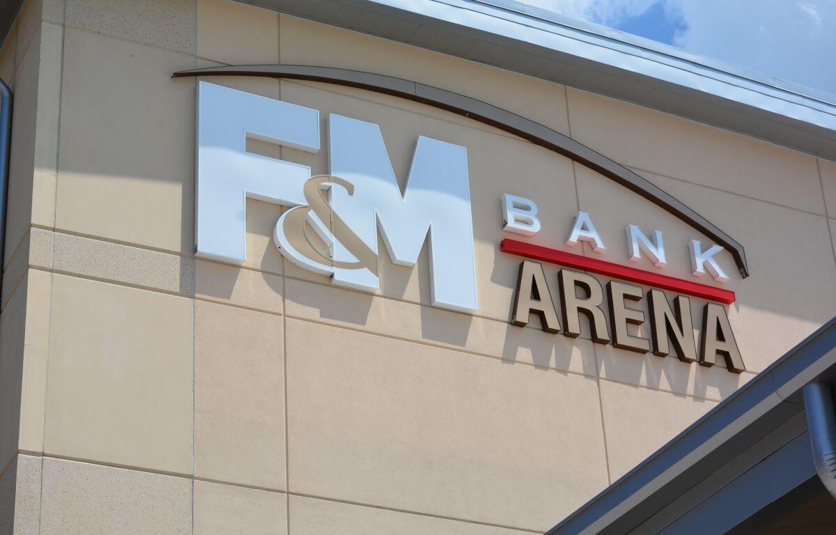 F&M Bank Arena under construction on, Aug 8, 2022. (Lee Erwin)