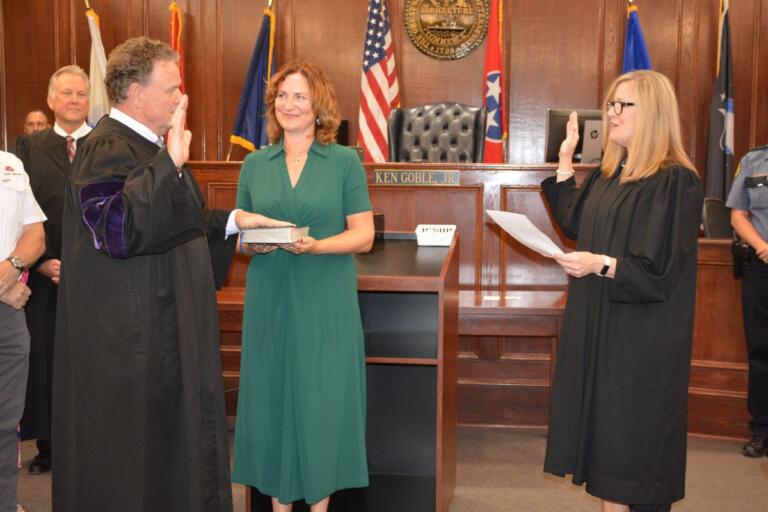 Judges, court officials sworn in for Montgomery County, 19th Judicial ...