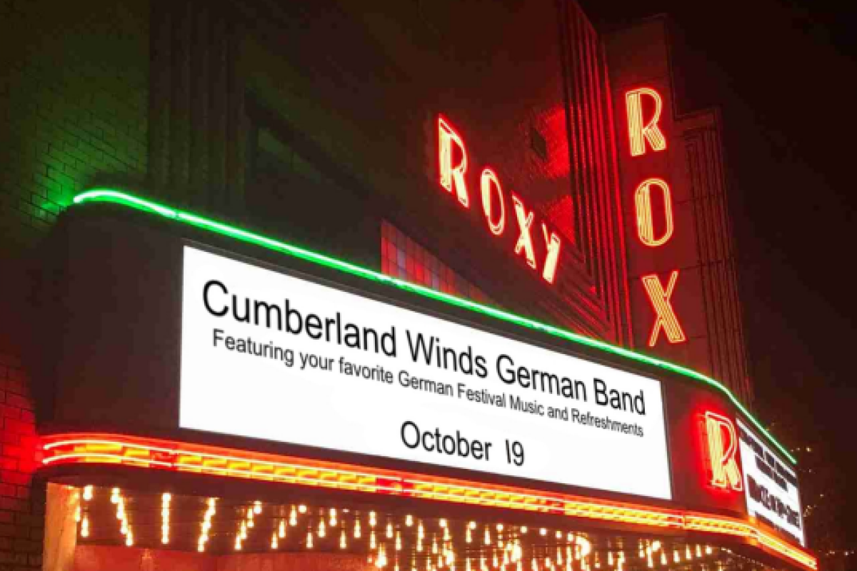 Cumberland Winds German Band to bring Oktoberfest to Roxy Regional Theatre