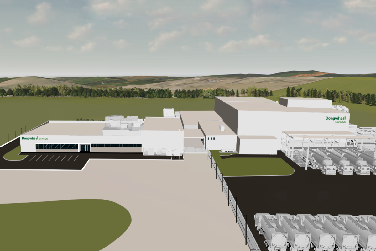 EV battery supplier Dongwha Electrolyte to open $70 million plant in Clarksville