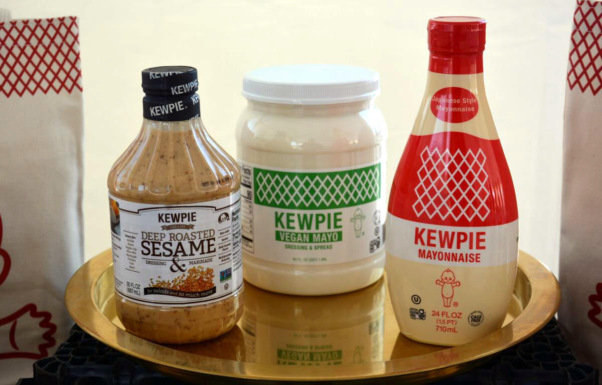 Kewpie food products at the groundbreaking ceremony for the new Q&B Foods, Kewpie, facility in Clarksville on Apr. 18, 2023. (Lee Erwin)