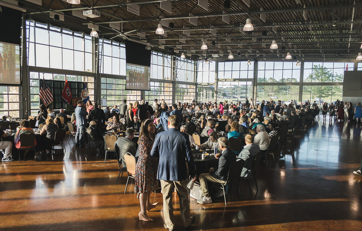 The Clarksville Area Chamber of Commerce Dinner and Gala at the Wilma Rudolph Event Center on May 23, 2023. (Wesley Irvin)