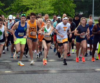 Clarksville Parks & Recreation's 45th Annual Queen City Road Race at Liberty Park on May 13, 2023. (Lee Erwin)